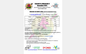 Le mandat de notre concours 2X18m + CRJ est sorti !!